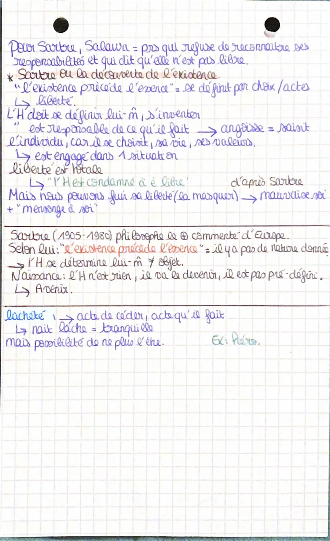 _philo_ La liberté
¡
- la liberté naturelle est l'absence de contrainte, elle
Consiste à satisfaire tous ses désirs
- la liberté intérieure: