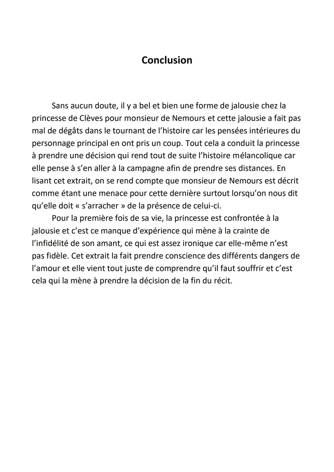 La Princesse de Clèves de Madame de Lafayette, 1678
Extrait de la troisième partie
Elle avait ignoré jusqu'alors les inquiétudes mortelles d