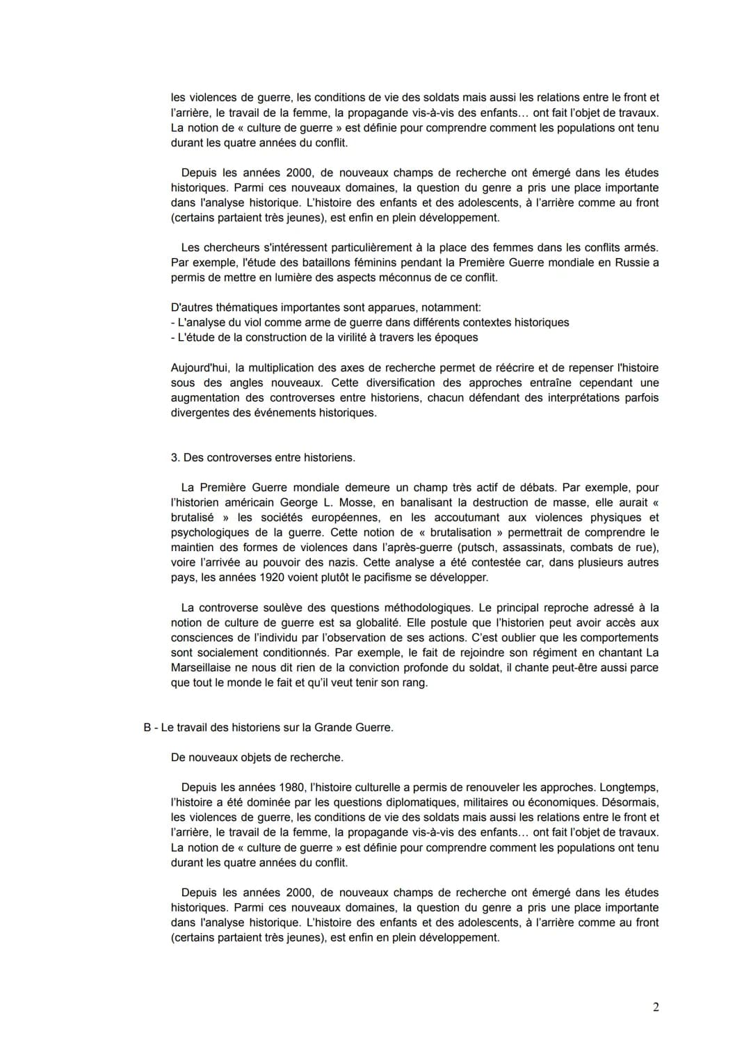 --- OCR Start ---
Thème 6: Histoire et mémoires.
Introduction: Histoire et mémoire, histoire et justice.
Chapitre 1: Histoire et mémoires de
