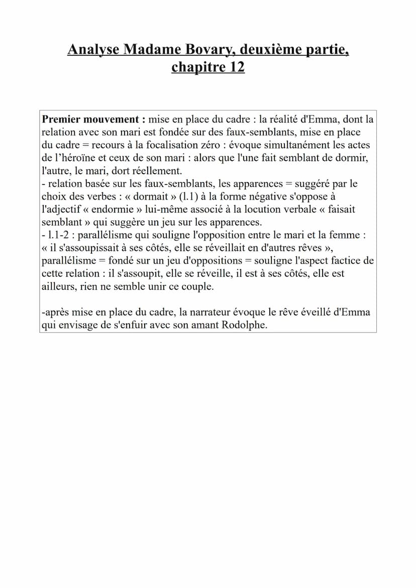 Introduction
Ce texte est un extrait du roman réaliste
Madame Bovary de Gustave Flaubert,
romancier du XIXe siècle, connu pour ses
brouillon