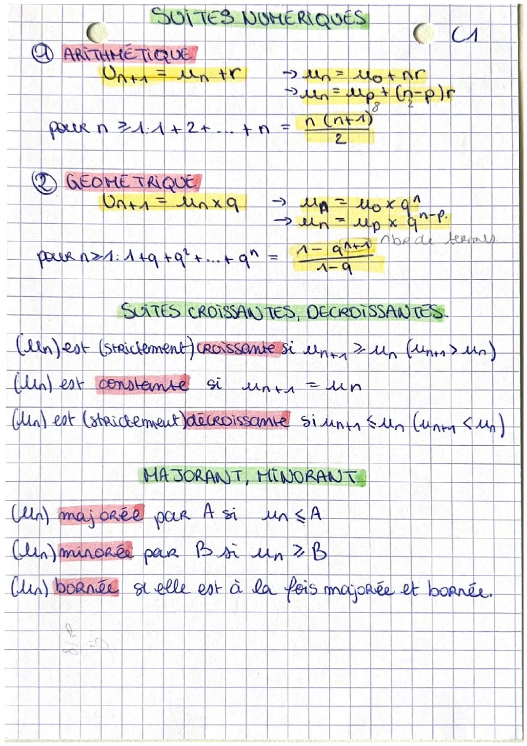 suites numériques 