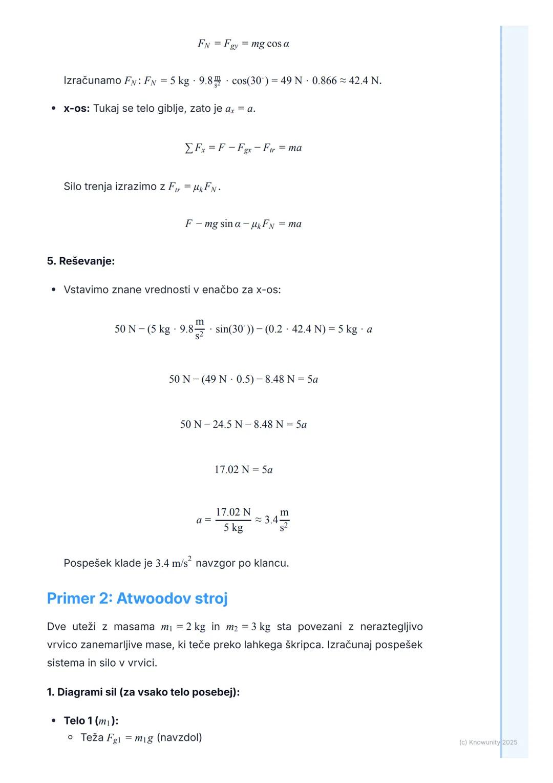 # Kinematika in dinamika točke

Uvodni pregled

Kinematika in dinamika točke sta osnova mehanike. Kinematika opisuje kako
se telesa gibljejo