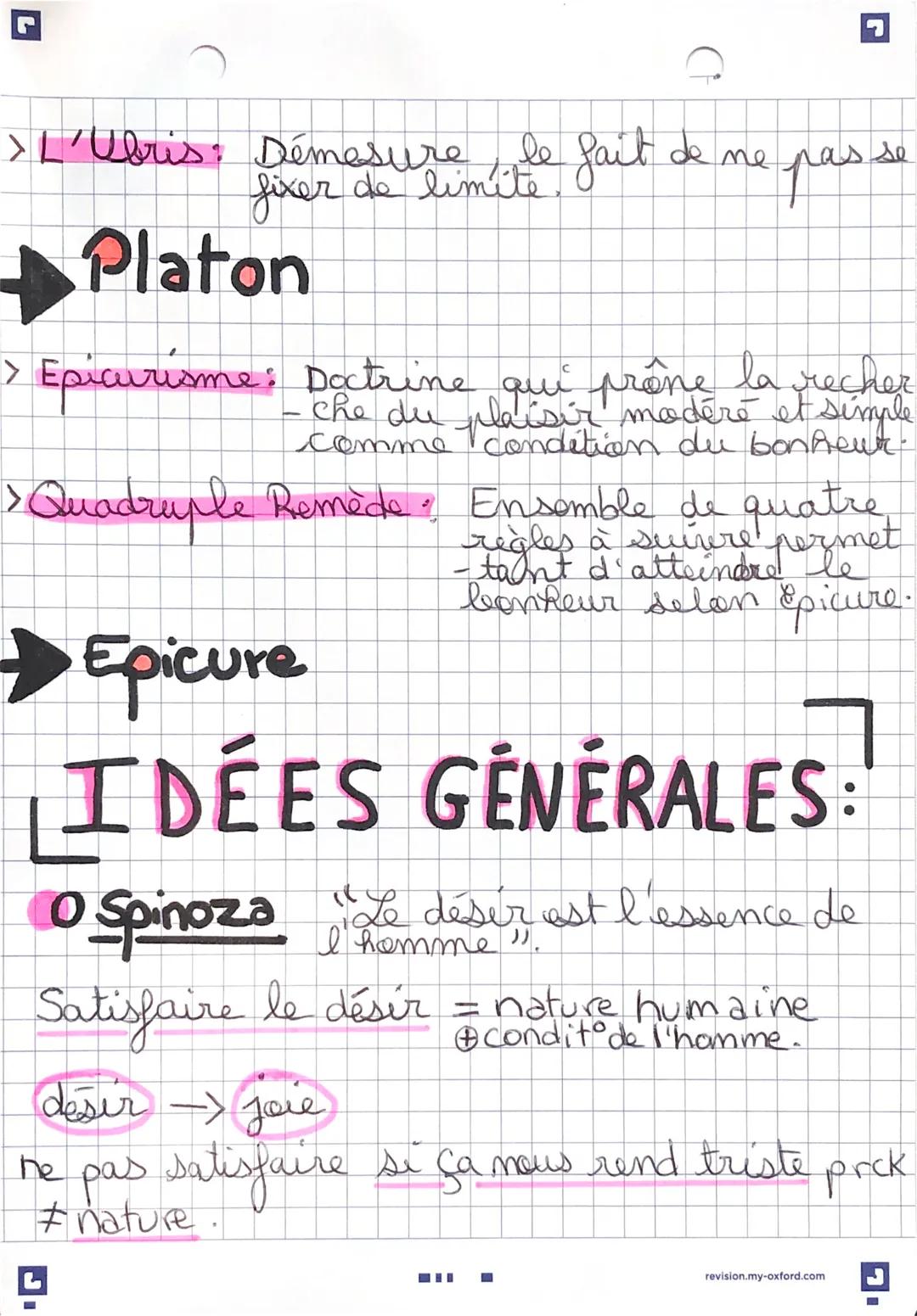 # le bonleur :

définitions:

*   Bonheur: Fin universelle impliquant la
satisfaction des aspirations person
    - nelles d'un individu
*   
