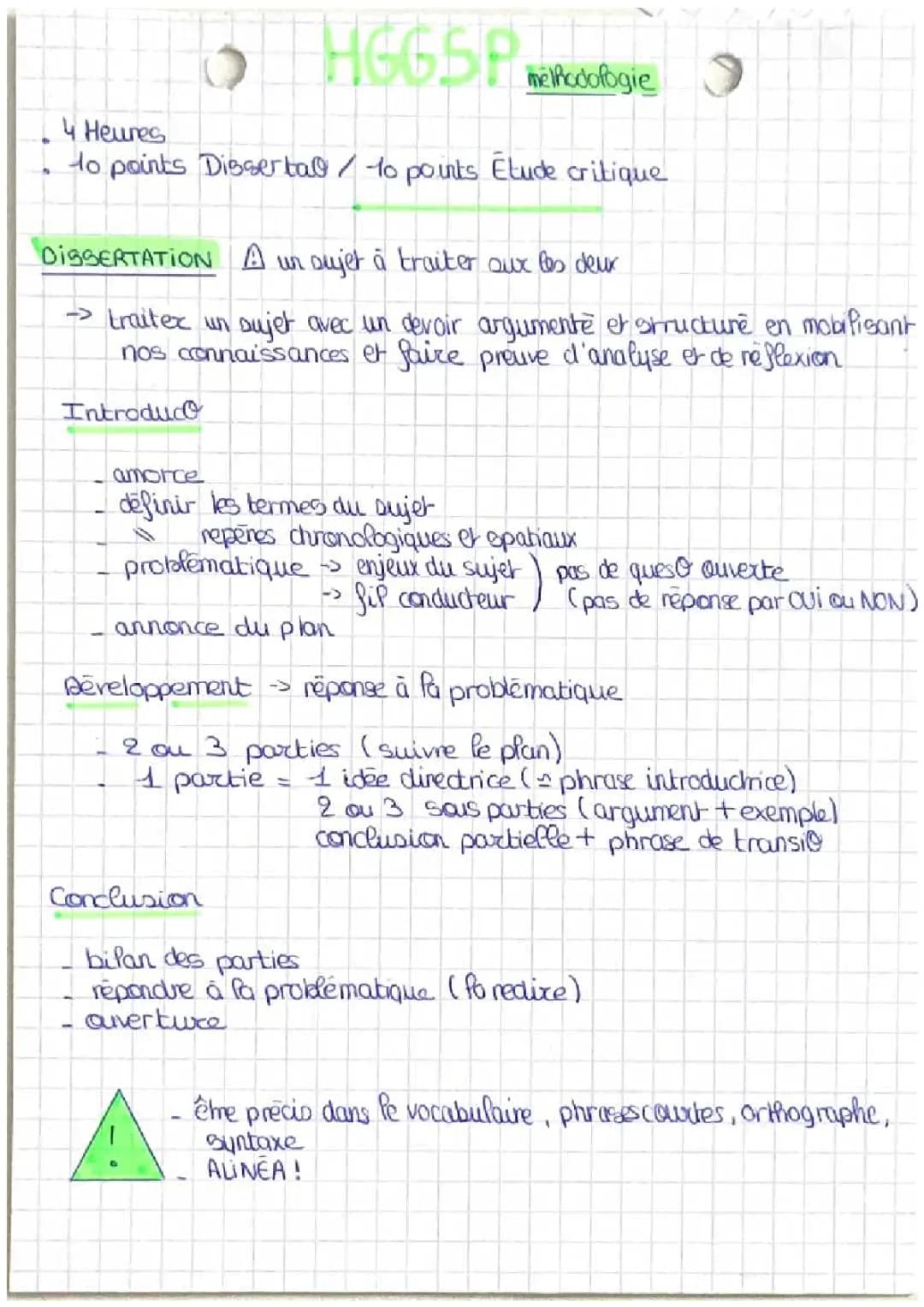 Comment écrire une dissertation HGGSP facilement