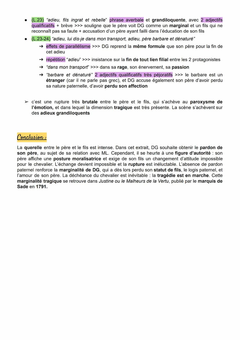 La rupture filiale, Manon Lescaut
Parcours associé: Personnage en marge et plaisirs du romanesques (texte 5)
Introduction
L'abbé Prévost (16