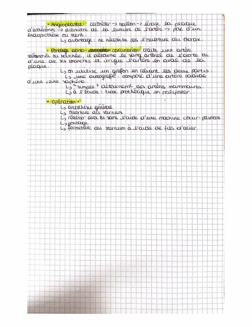 - Arteriosclerose principe -
• Atherosclerose. carac par le depot d'une plaque essentiellemt
compose de lipides (artheromos) sur la part des