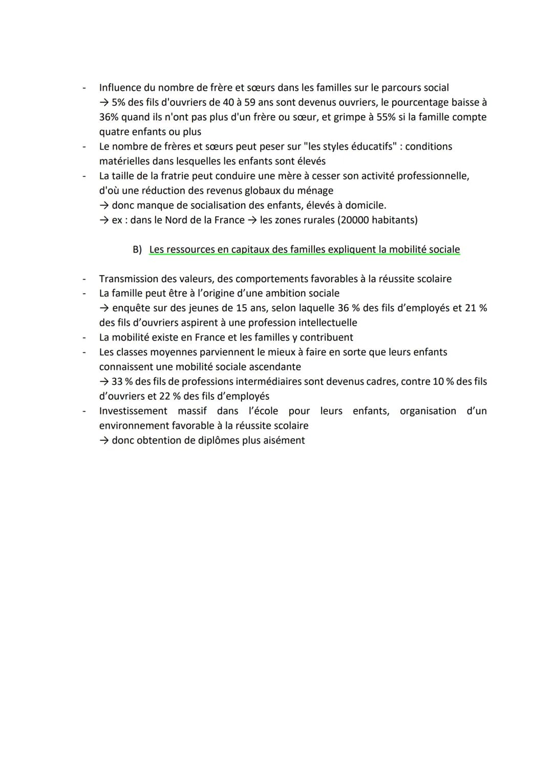CONSTRUIRE UN PLAN DETAILLE: DISSERTATION
SUJET: Comment expliquer la mobilité sociale ?
1) Mobilité sociale: changement de statut social de
