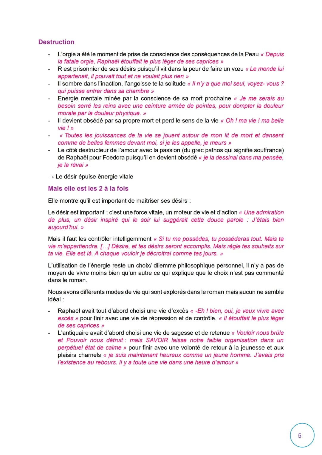Thèmes principaux de La
Peau de Chagrin
Le roman est-il fantastique ou réaliste ?
Réalisme= mouvement qui représente la réalité objectivemen