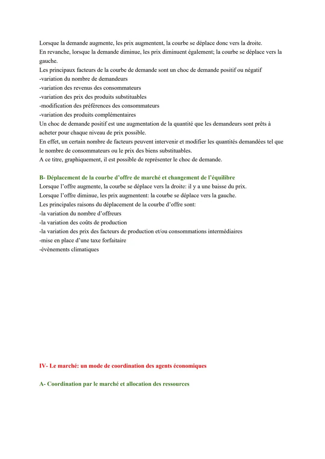 Sciences économiques et sociales
Chapitre 1: Comment le marché concurrentiel fonctionne-t-il?
I-Qu'est-ce qu'un marché?
Rappel
marché: lieu 