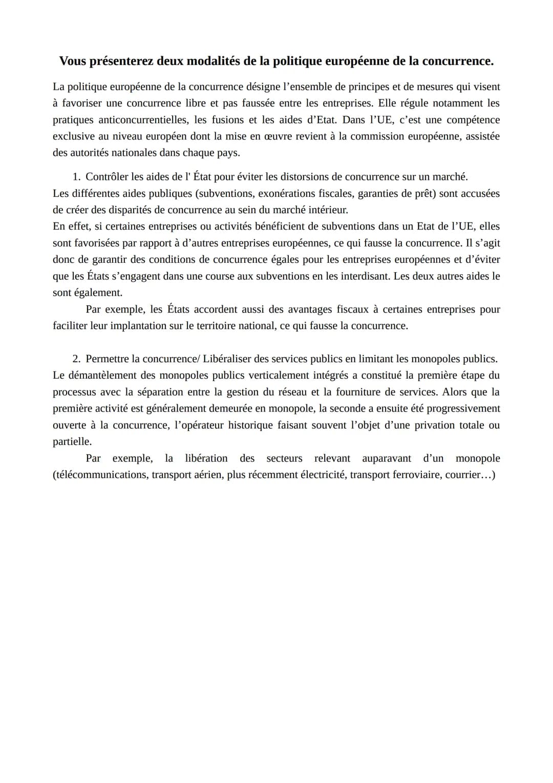 Montrer que la création de l'euro a permis d'approfondir l'intégration
européenne.
L'intégration européenne désigne le développement des int