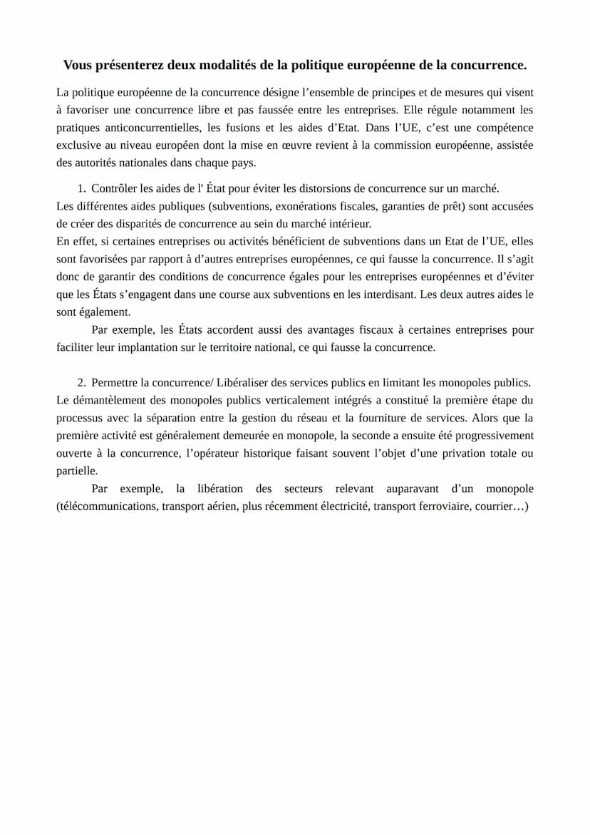Montrer que la création de l'euro a permis d'approfondir l'intégration
européenne.
L'intégration européenne désigne le développement des int