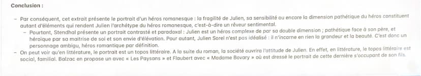 I. La relation père-fils
Julien a une relation conflictuelle avec son père. En effet, dès le début de l'extrait, Julien est présenté à l'opp