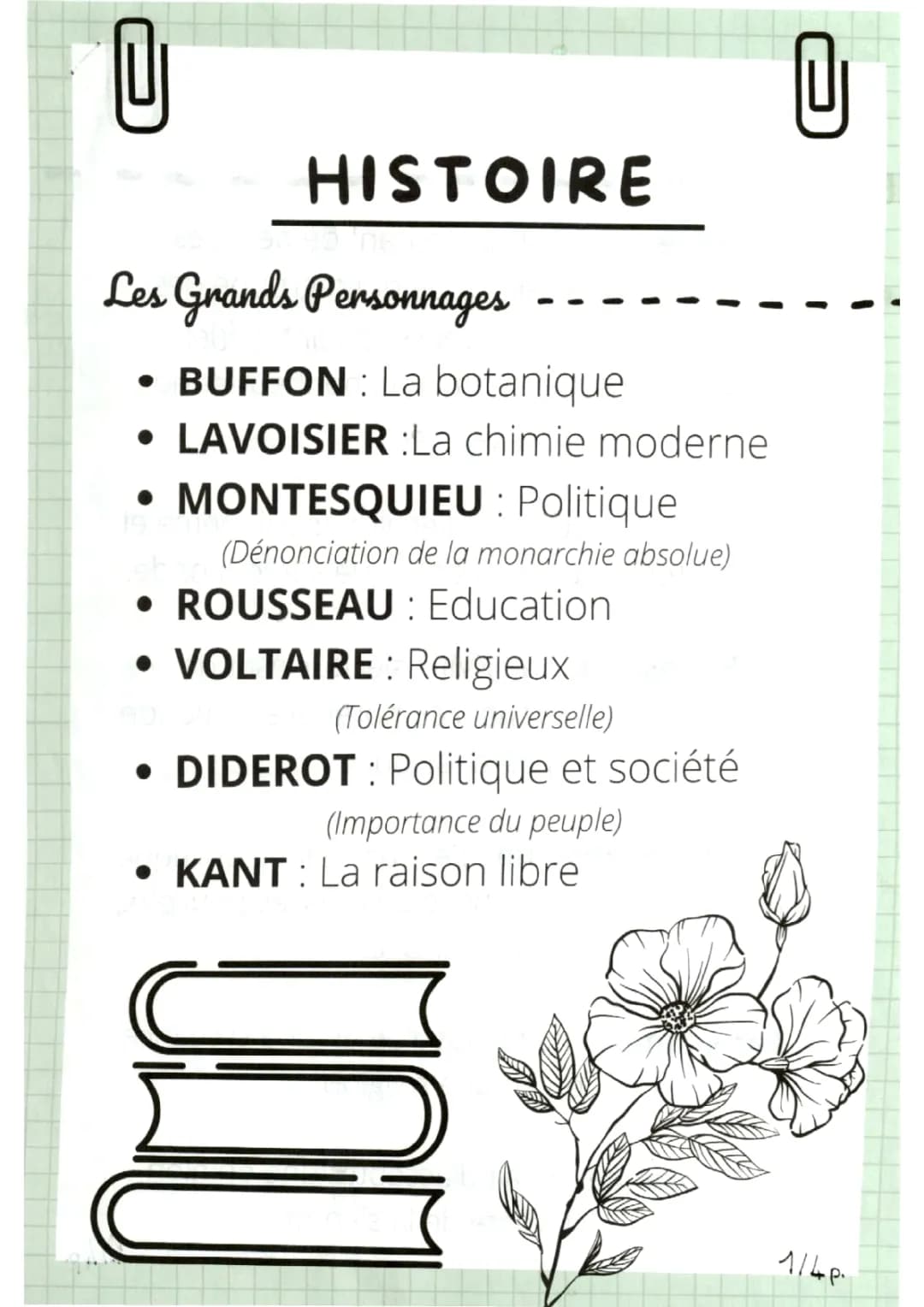 Le Siècle des Lumières : Résumé et Exposé