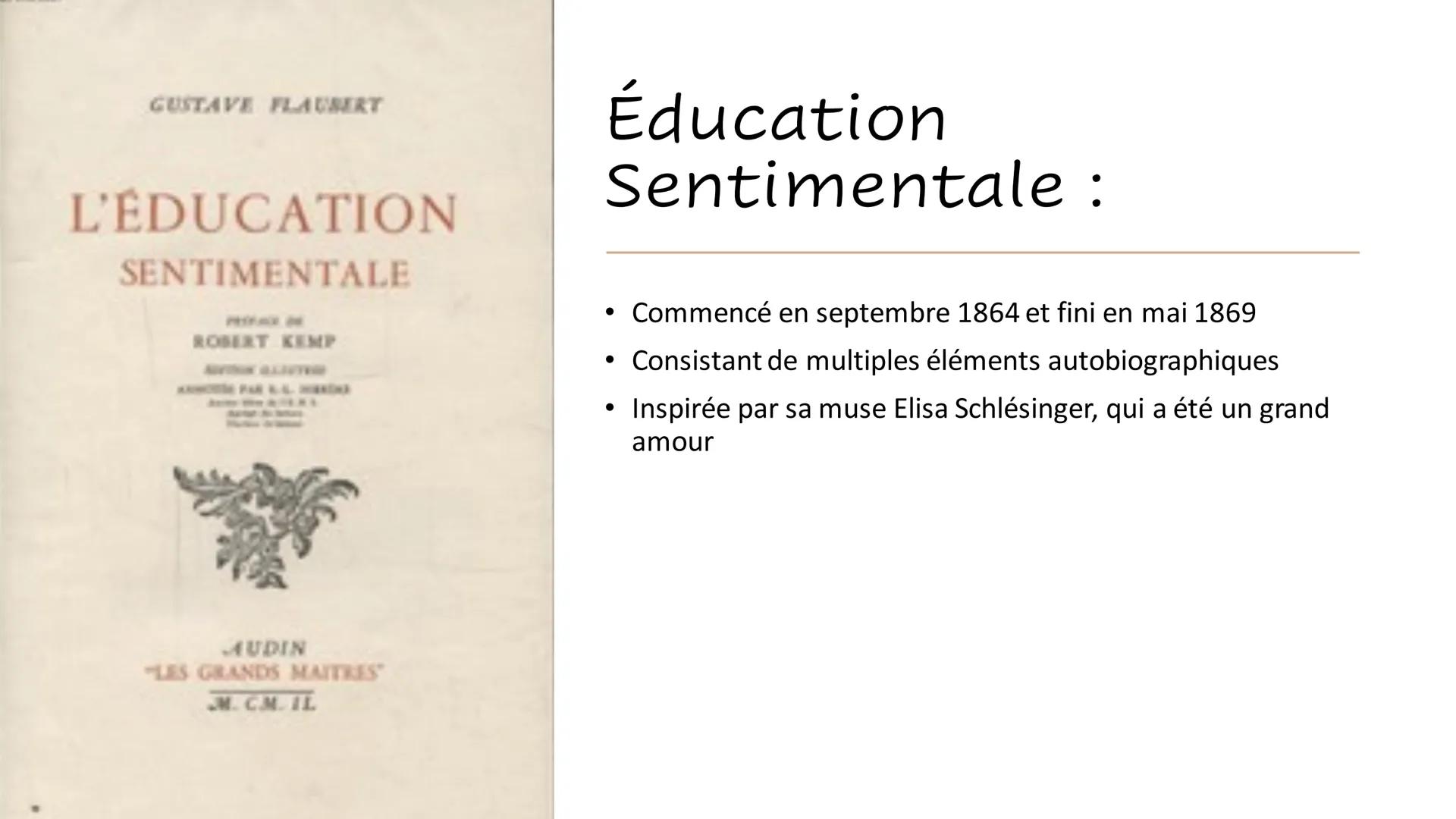 Gustave Flaubert
1821-1880 SOMMAIRE:
L'enfance de Flaubert
• Sa carrière
• Ses œuvres: Madame Bovary,
Salammbô...
●
●
●
Ses amours
Quizz
Rem