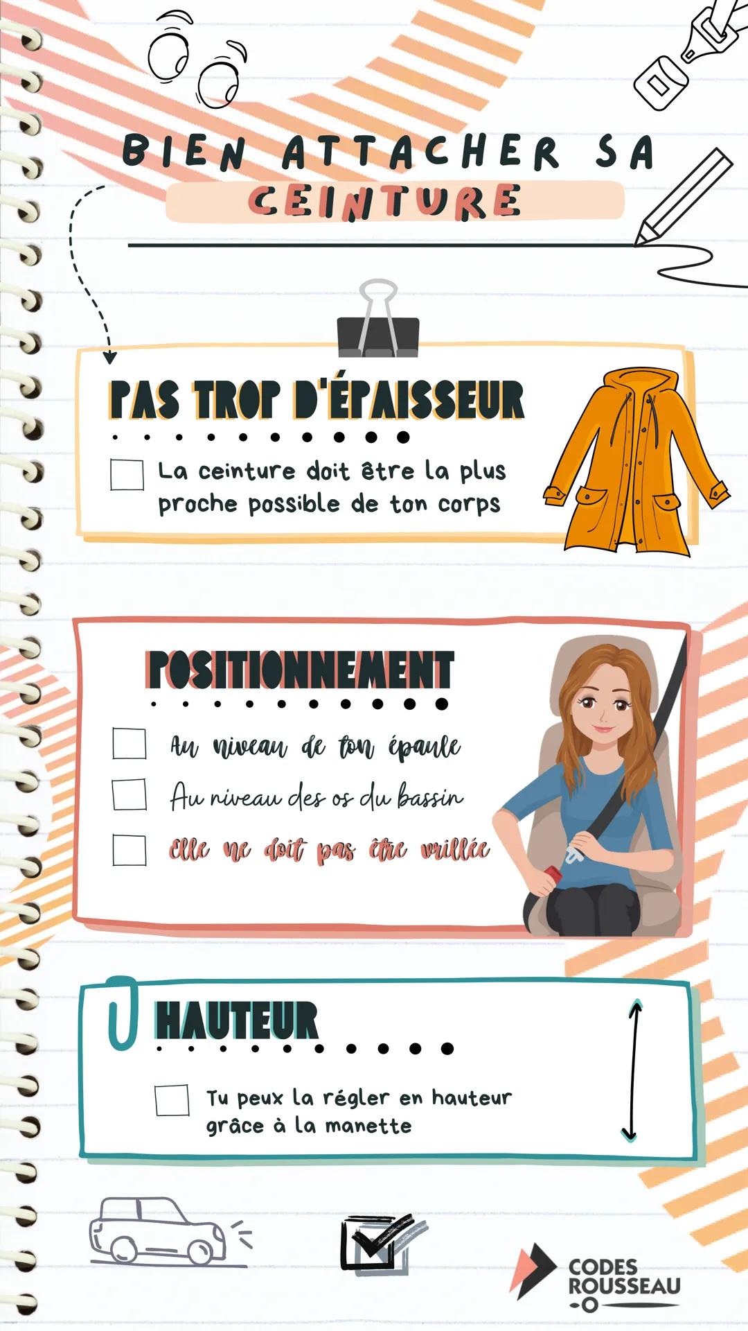 Bien attacher sa ceinture de sécurité : conseils pratiques