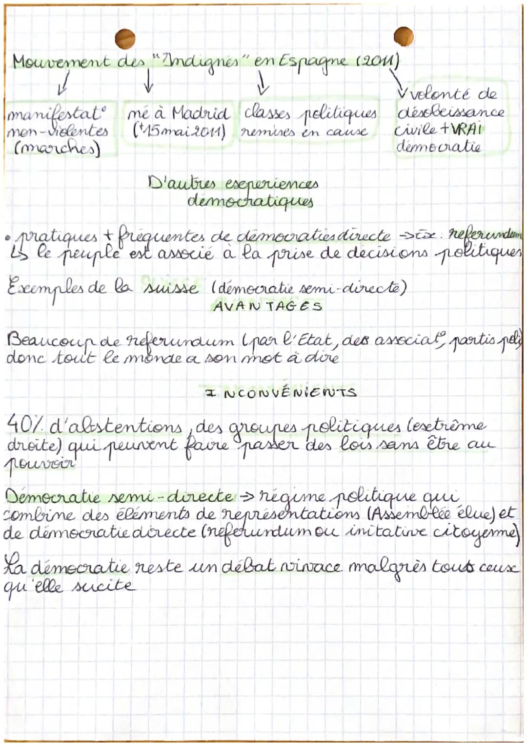HG G S P
I) Une démocratie directe mais limitée : être citoyens à
Athènes
au Ve sciedle
theme 1
Dans l'antiquité il existait déjà des pratiq