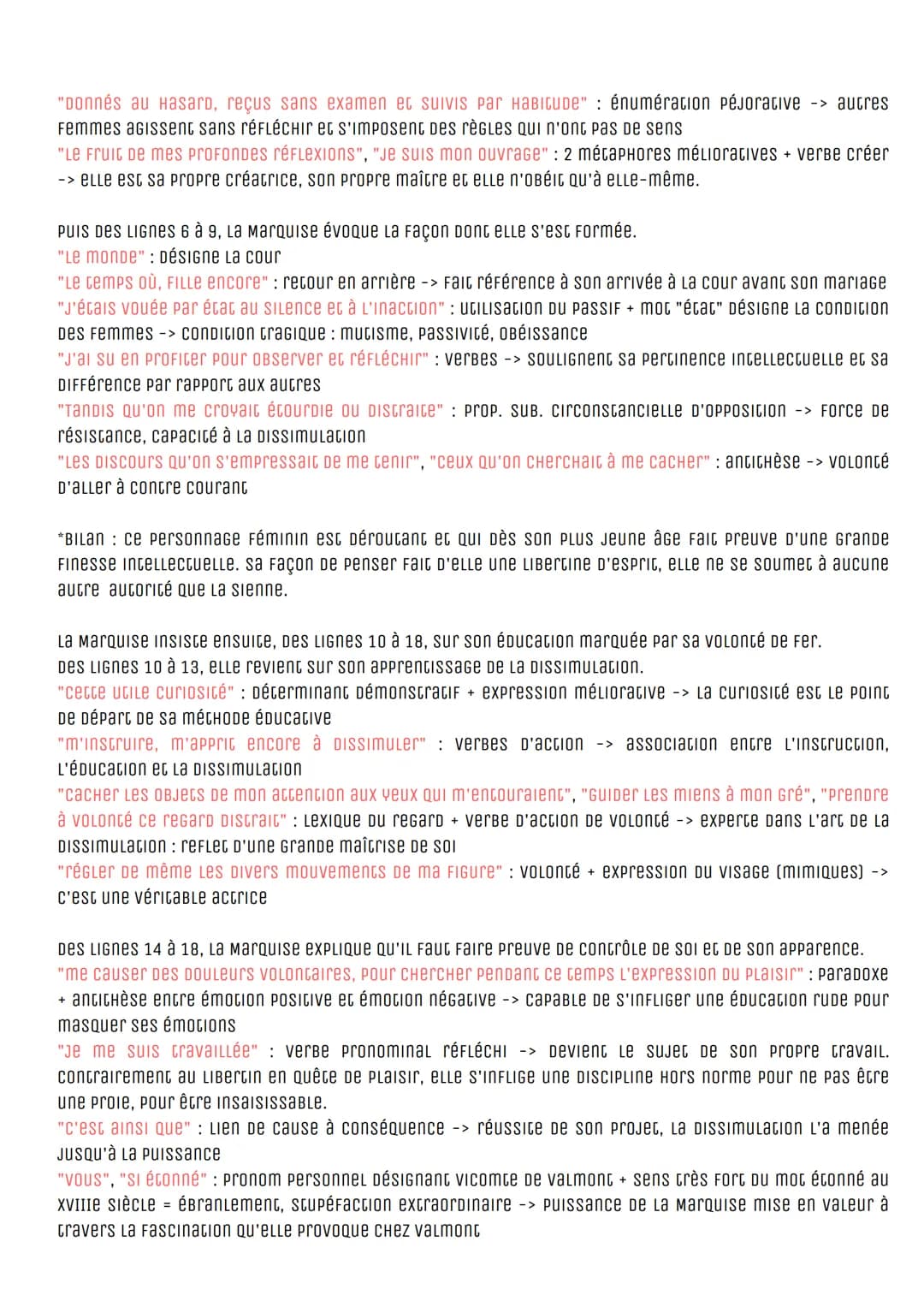 EL N°1 : Choderlos de Laclos. "Les liaisons dangereuses" - Extrait lettre 81
Of Le roman et le récit du Moyen-Age au XXIe siècle
Lecture et 