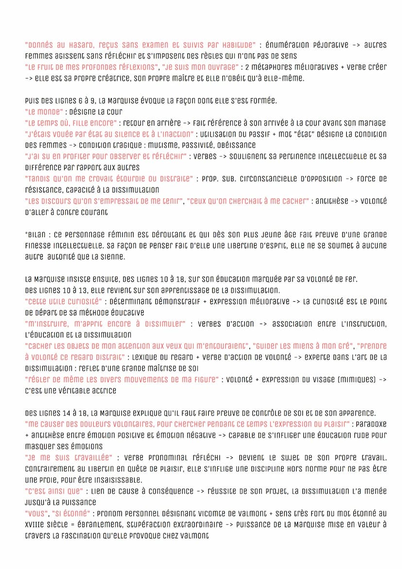 EL N°1 : Choderlos de Laclos. "Les liaisons dangereuses" - Extrait lettre 81
Of Le roman et le récit du Moyen-Age au XXIe siècle
Lecture et 