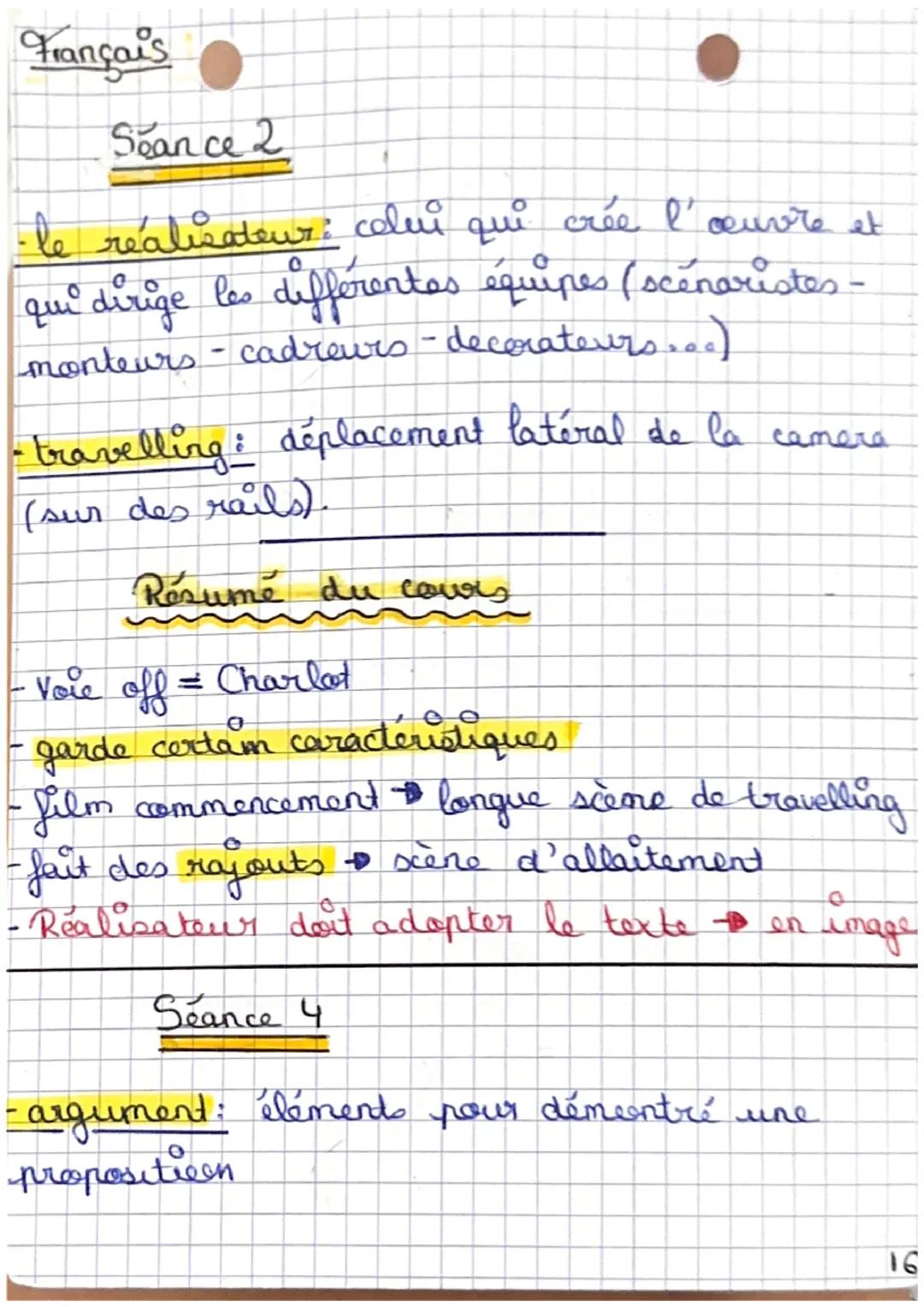 Français La nouvelle fantastique
Résumé de seance :
Seance 1
- l'incipit: début de récit qui présente personnag-
es / cadre / intrique
- Cad