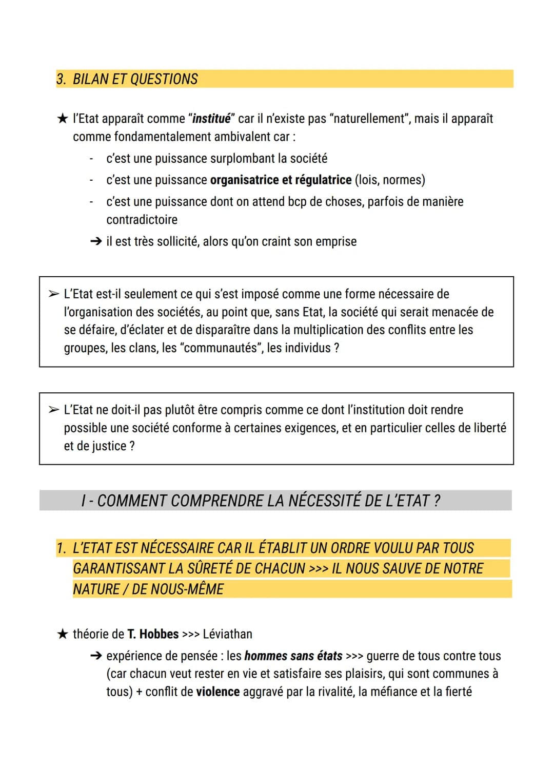 INTRODUCTION
L'Etat
★ Etat et pouvoir politique phénomènes variable dans le temps mais même structure:
→ rapport commandements et obéissance