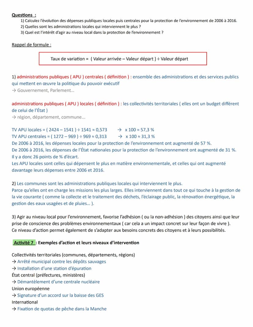 A la fin du chapitre, vous devez être capable de :
Savoir identifier les différents acteurs (pouvoirs publics, ONG, entreprises, experts, pa