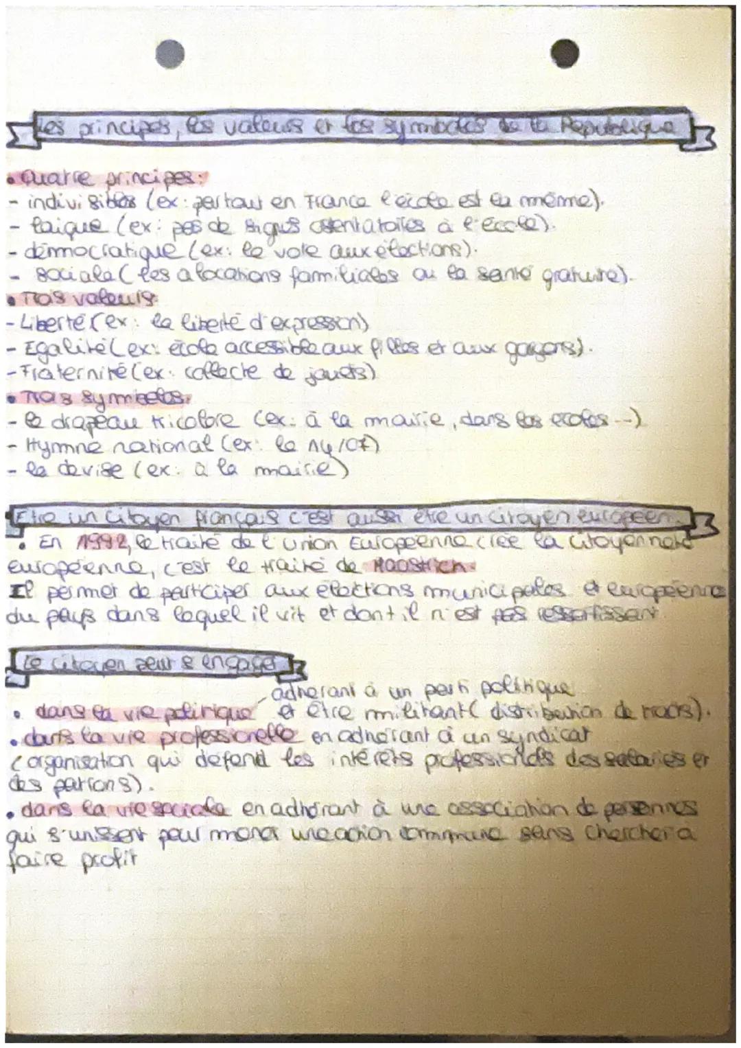 -LIBERTE-
O
EMC...E
-EGALTE-
Etre un Cloyen Français
Pour être un citapen français il faut avoir la nationalite
prançaise et être majeu c'es