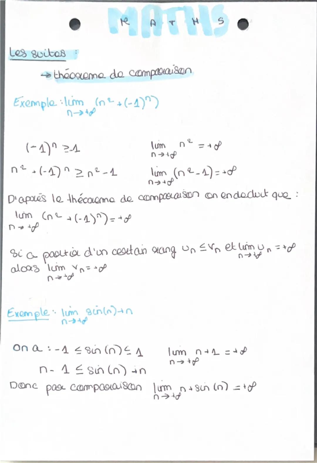 Les suitos
•MATHS •
→ démontarer quiuna suite est géométrique
v_{e} U_{3} (u_{n}) suite géométrique do
u_{0}
raison 9=0w_{n+1}=9	imes w_{n}
