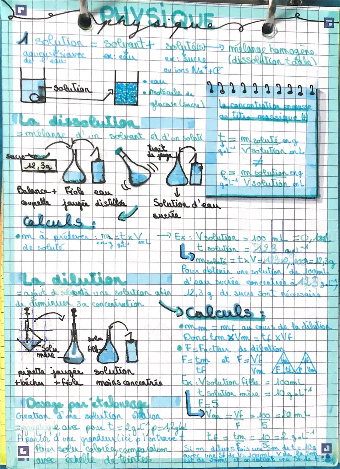 T
aquenso siaure
de l'eau
Sucio
yealy Sique
Solvant + solutors > melange homogene
ex: sucre
Louions Nat+CP
+
-Solution
12,30
=mélange d' on 