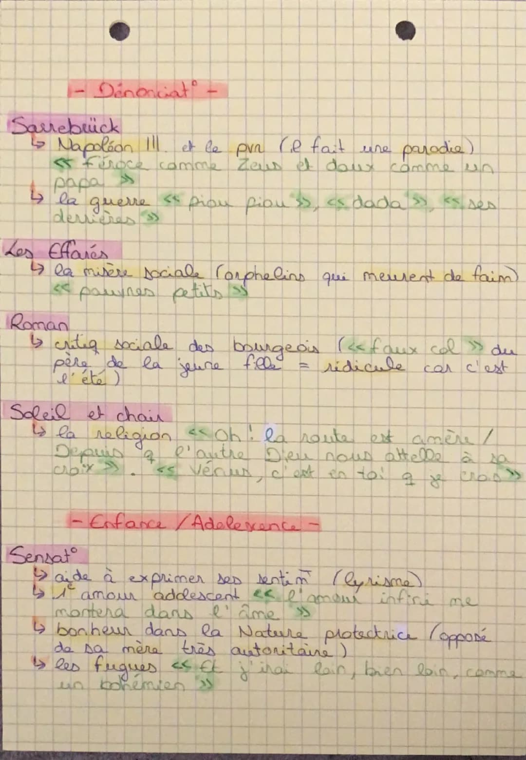 FRC
LES CAHIERS DE DOUAI-
citat
Fugue - Errance - Liberte - Nature - Politiq - Amour-
Religion - Guerre
1- Poème nouvelle / Emancipat poétiq