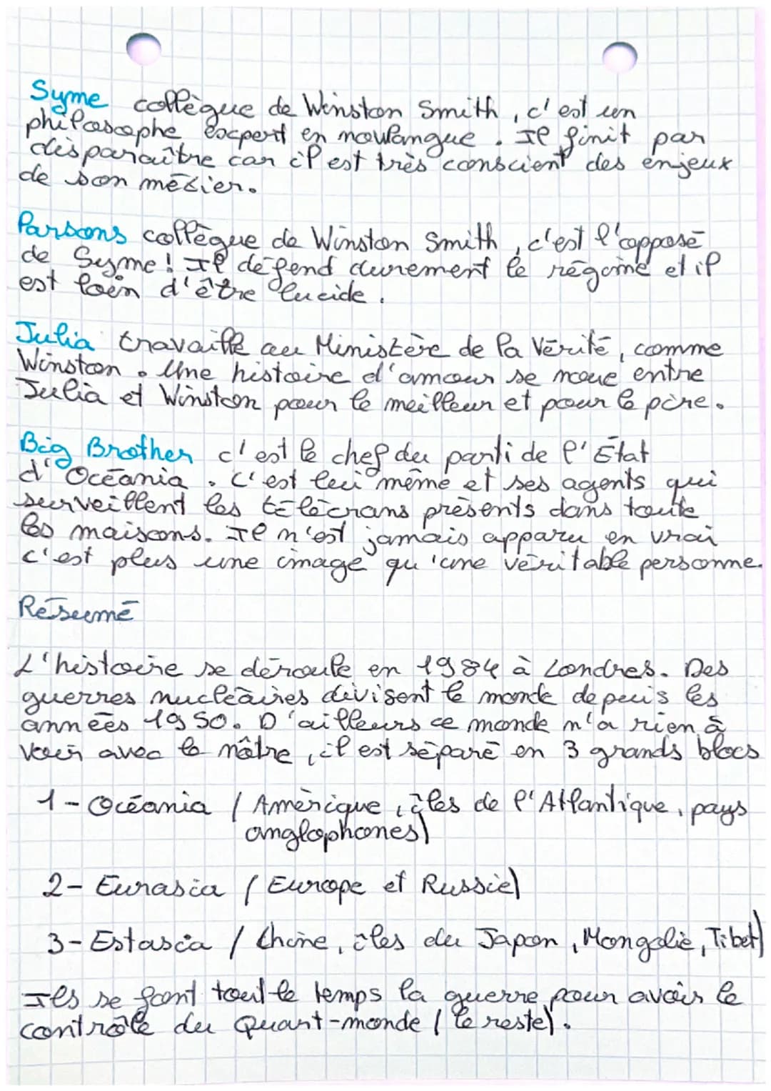 1984
Date de publication : 8 Juin 1949
Genre : Science-fiction, dystopie, anticipaticon,
politique
Pourquoi
ce titre ?
1984 a été publié en 