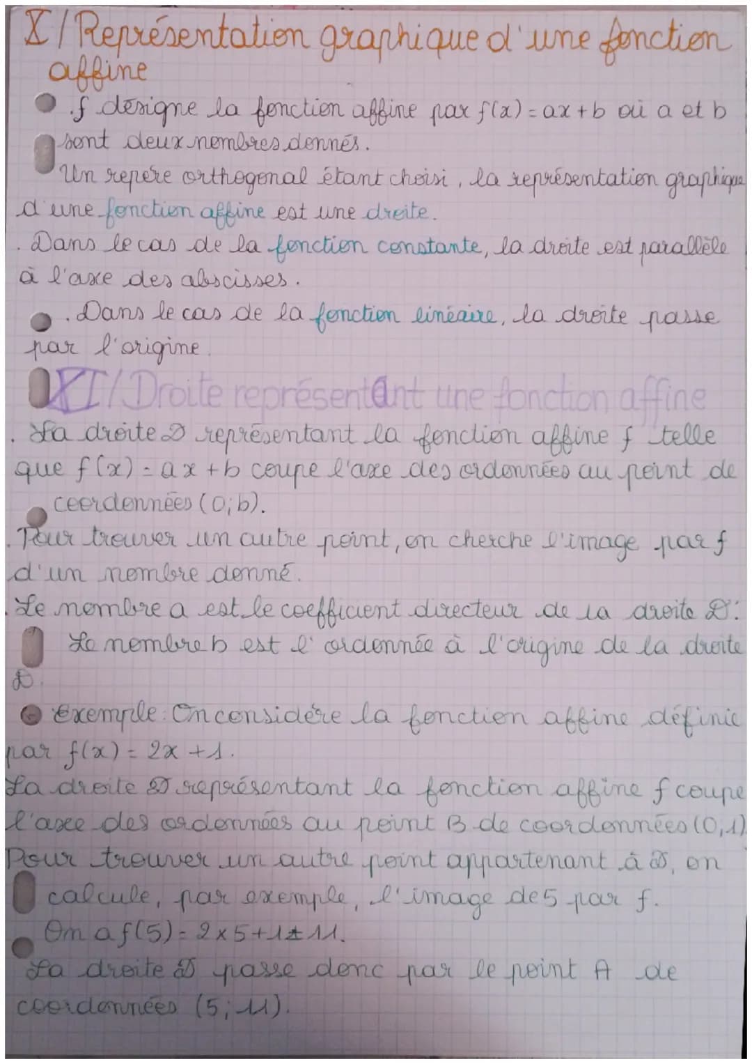 Chapitre 9: Fonctions
I/Notion
de fonction
Une fonction est un procédé de calcul qui permet d'associer au plus
un nombre à un autre nombre.
