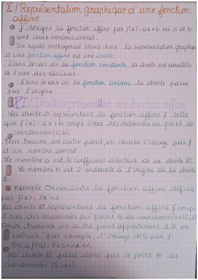 Chapitre 9: Fonctions
I/Notion
de fonction
Une fonction est un procédé de calcul qui permet d'associer au plus
un nombre à un autre nombre.
