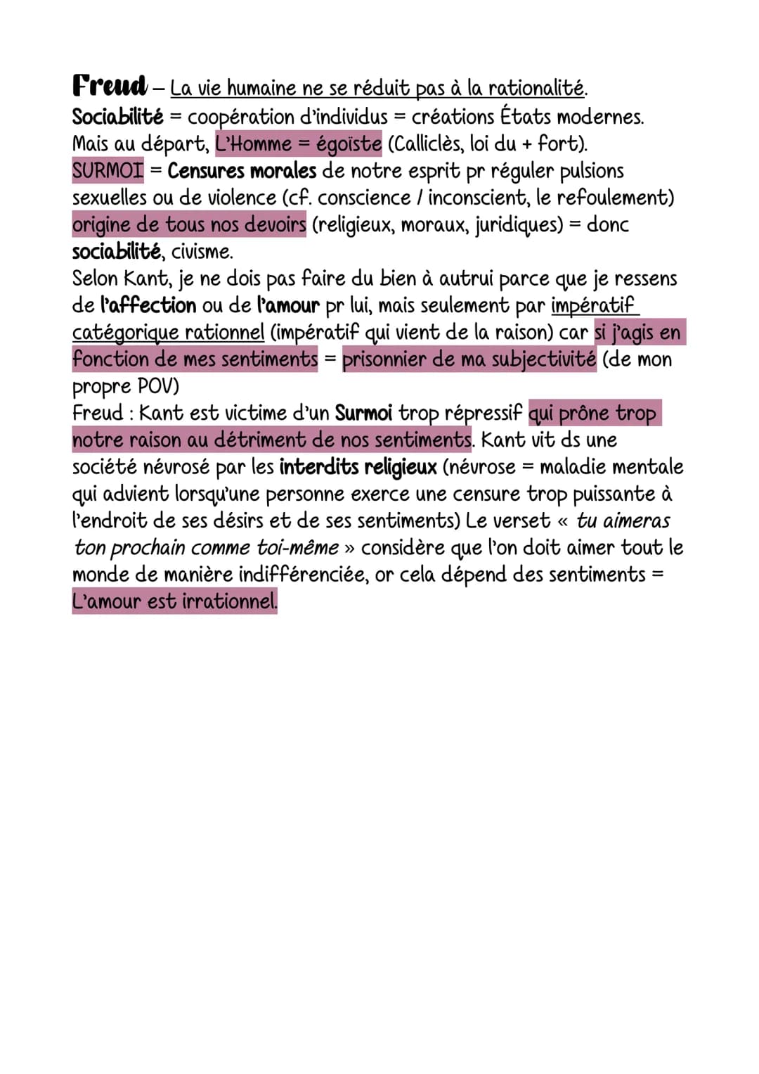 Philo - Le devoir
La liberté // à la contrainte (qqch qui s'impose à moi de l'extérieur
sans que j'aie à choisir)
Devoir = je me soumet à un