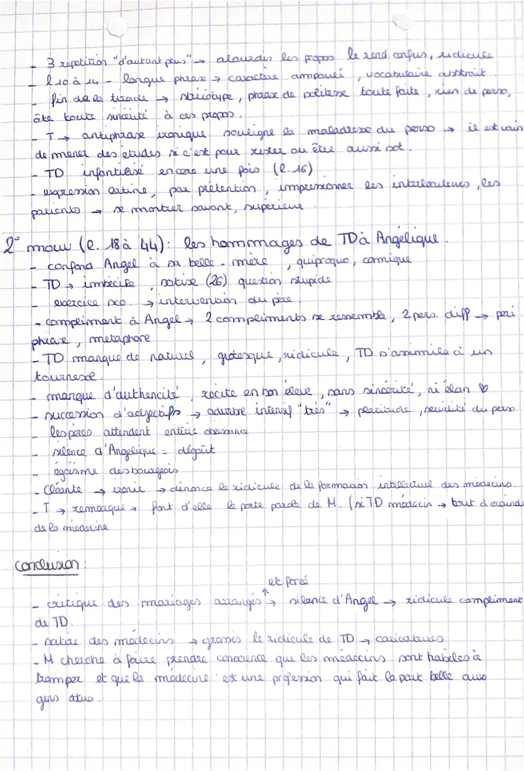 introduction:
lecture Lineaire
le malade imaginaire, Molière
acte 2, scène s
Moliere allie la comedie à d'autres arts, tels la clarse, le ch