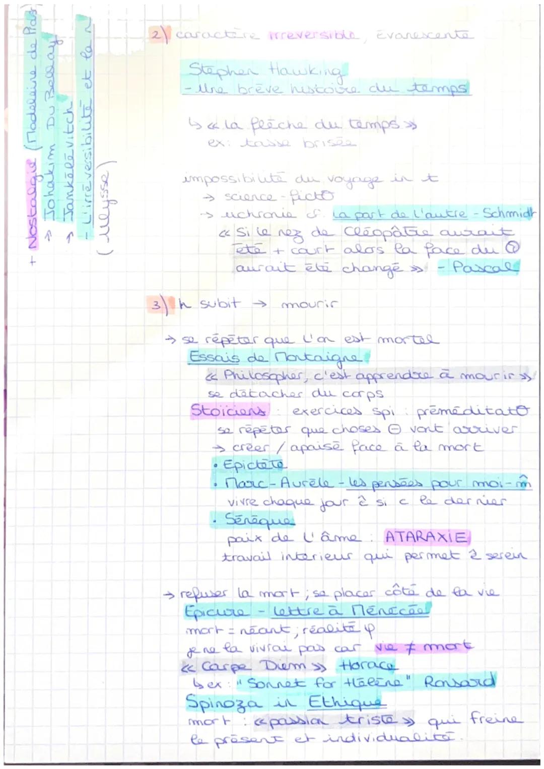 Matière: Philosophie

Peut-on maîtriser le temps?

maîtriser = se rendre maître, >
temps = objectif (tempsy) ≠ subjectif (t vecu)
naturel (t