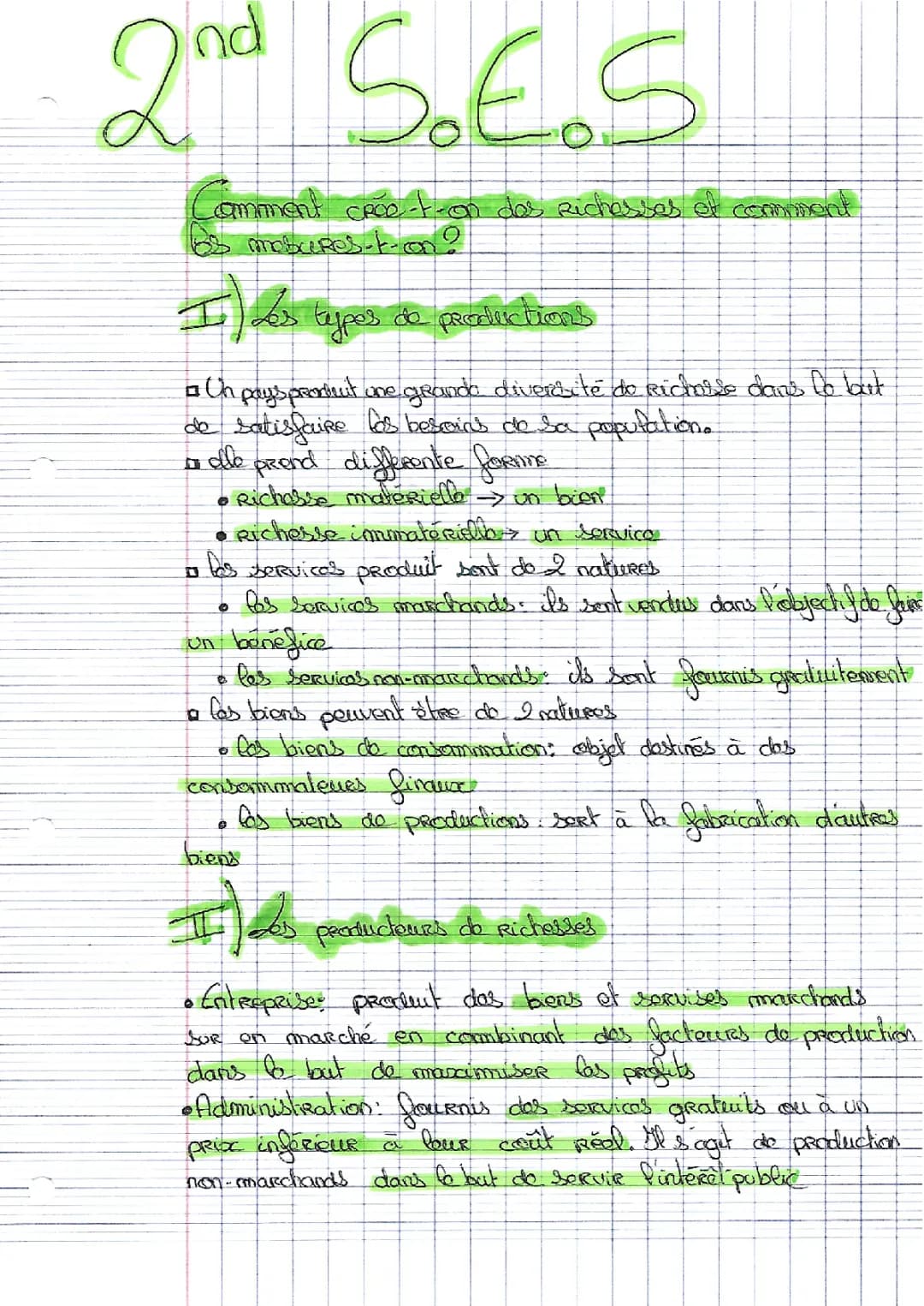 comment créer-t-on des richesses?
