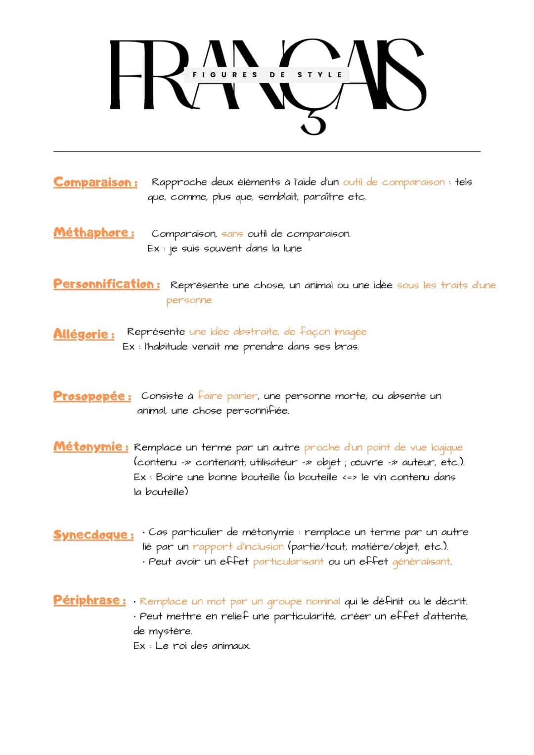 Figures de style 