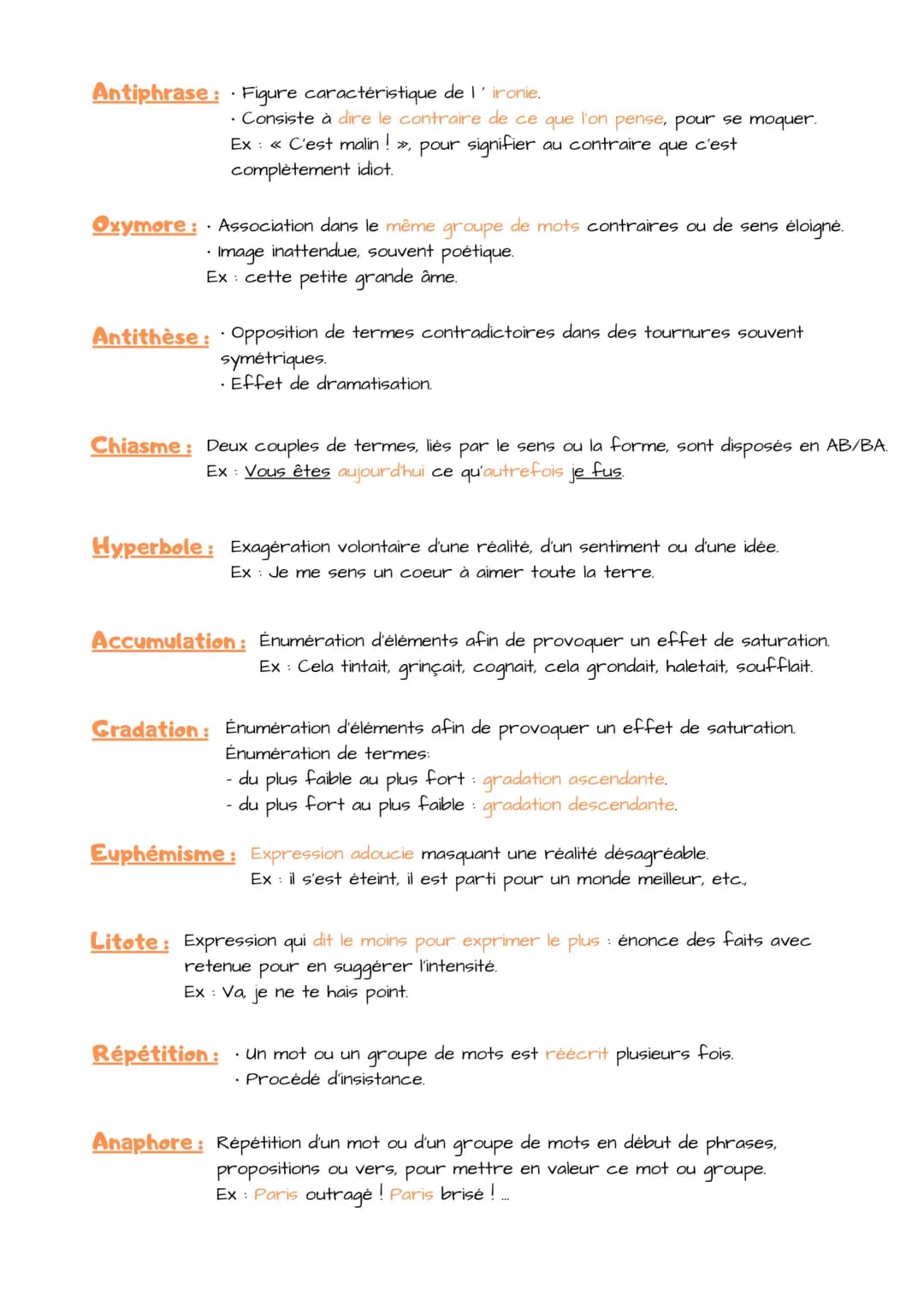FIGURES DE
FRANÇAIS
Comparaison: Rapproche deux éléments à l'aide d'un outil de comparaison : tels
que, comme, plus que, semblait, paraître 