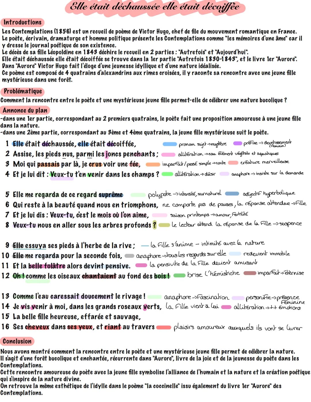 Elle était déchaussée elle était décoiffée
Introductions
Les Contemplations (1856) est un recueil de poème de Victor Hugo, chef de file du m