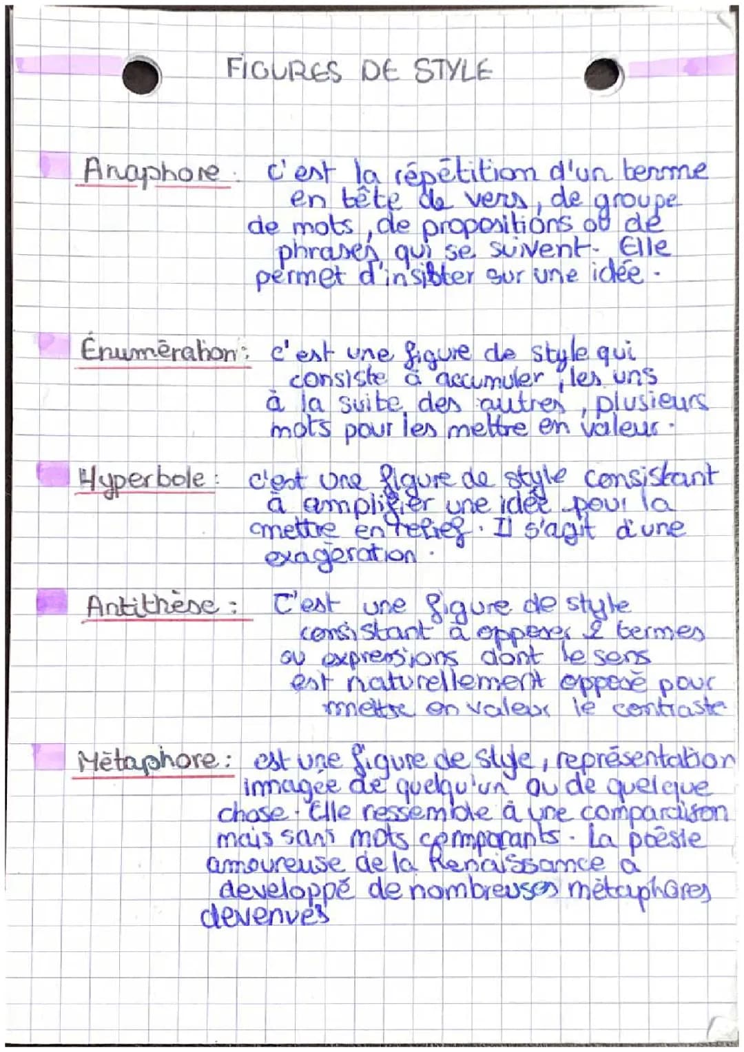 Les Figures de Style : Guide PDF - 10 et 80 Principales, Définitions et Exemples