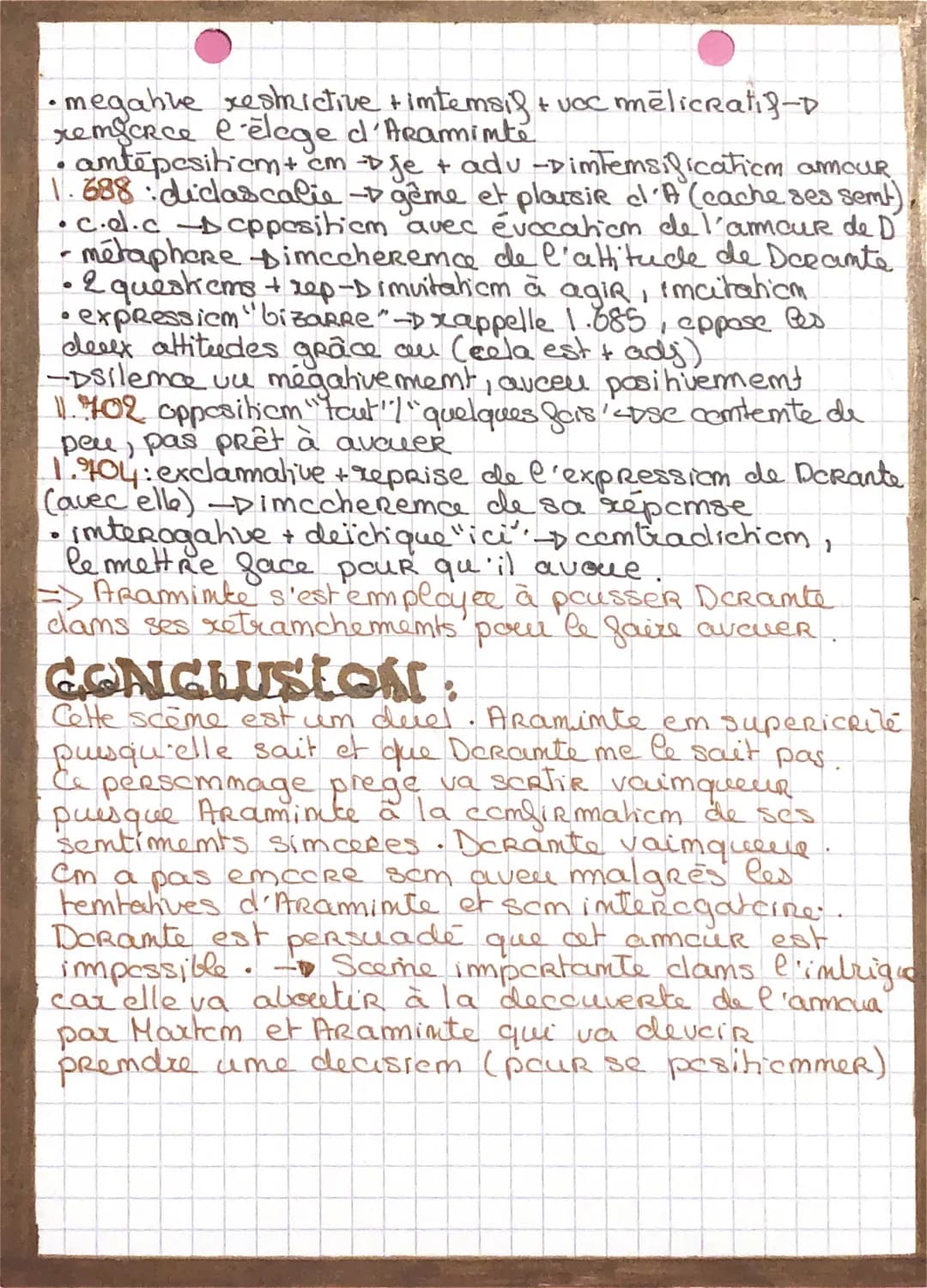 Les fausses comfidences
Acte II sceme 15 1.668 à 906
+
BAC
sceme precedente - Martem ammence à Araminita
qu'elle va epcuser DeRamte
Araminte