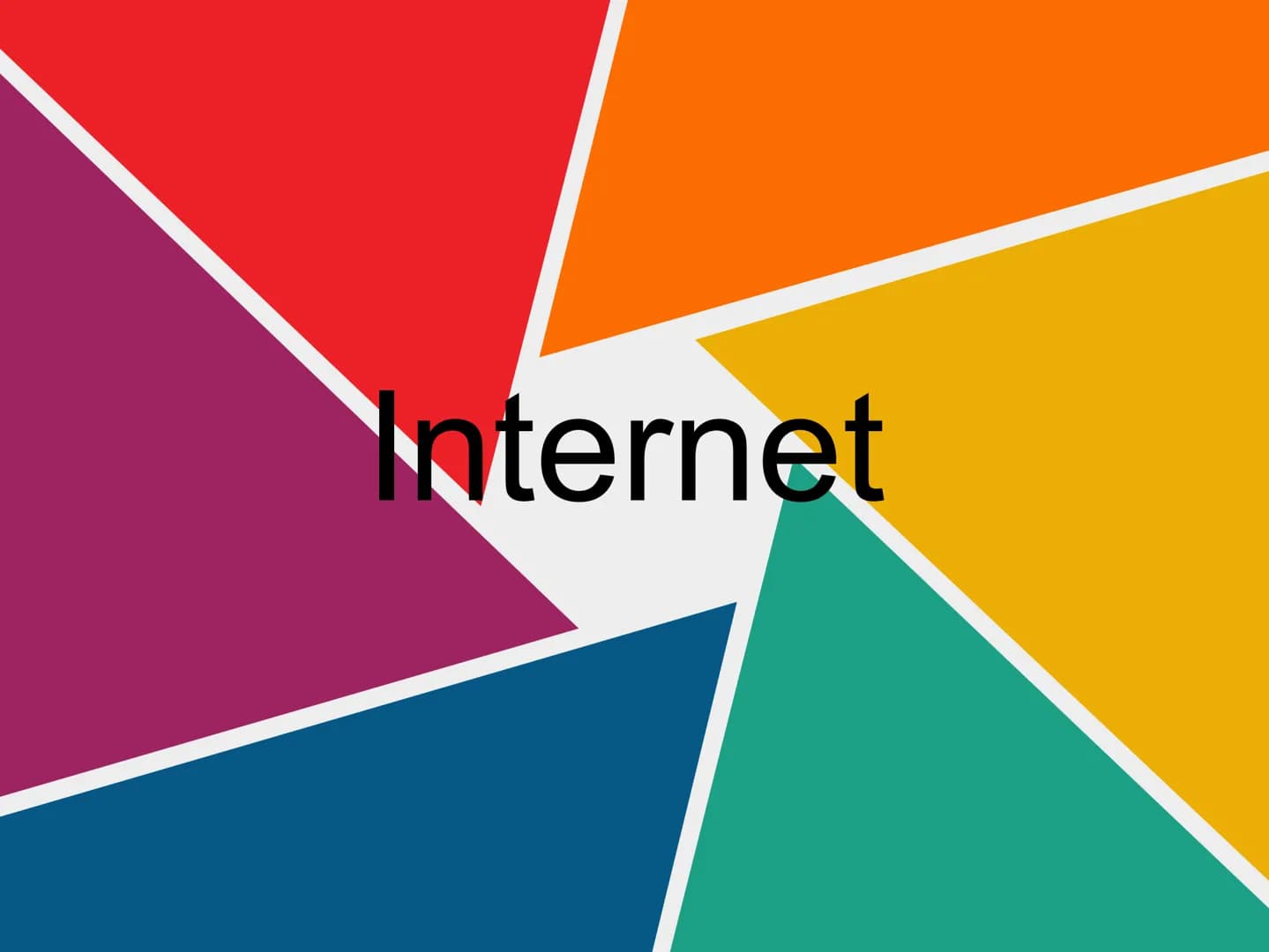 Internet ●
●
●
●
Sommaire
Introduction
Qu'est ce qu'Internet et en quoi
consiste-t-il ?
L'histoire d'Internet (en 2 parties)
Conclusion
Ques