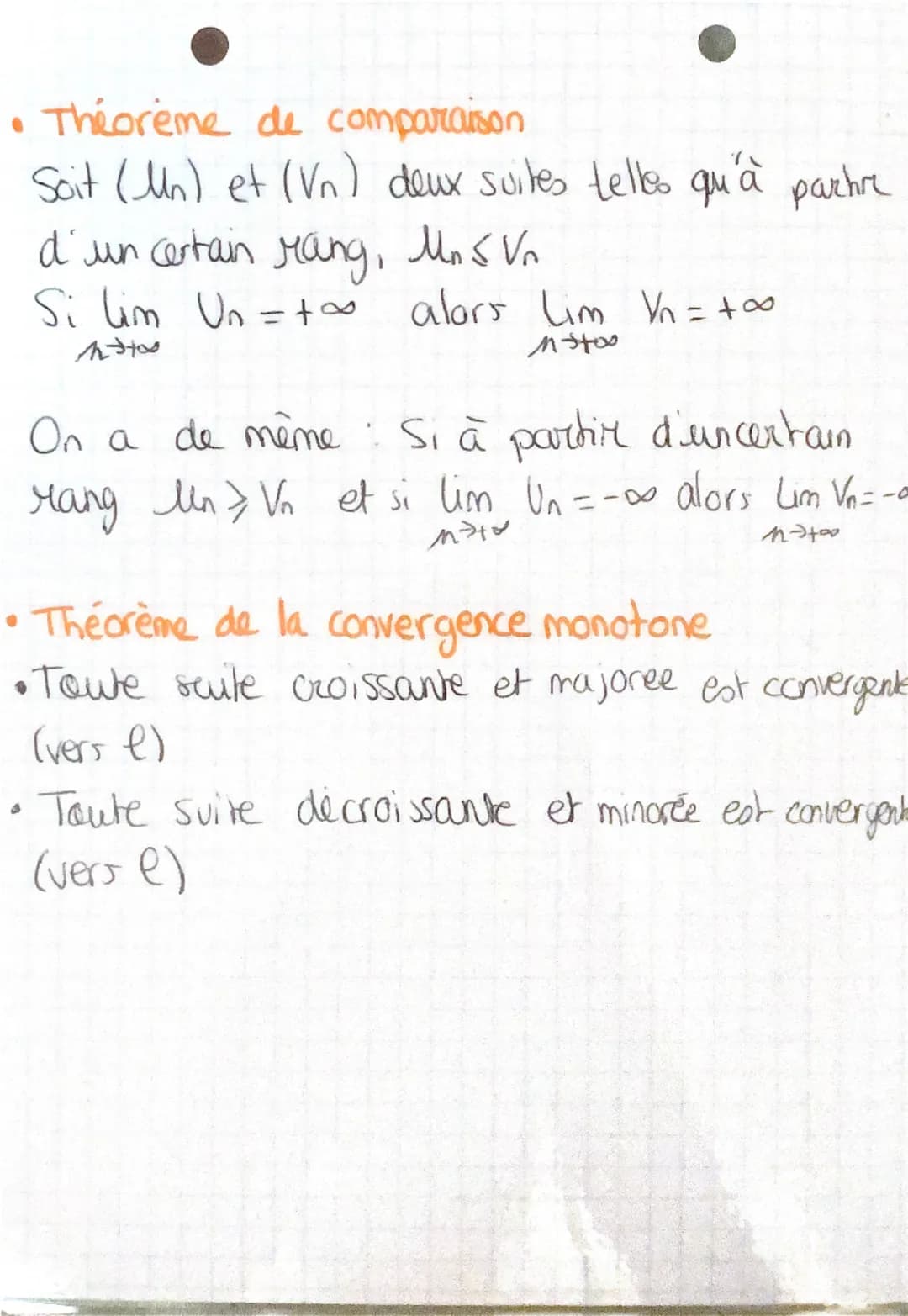 LiMiTES
de suites
Suites convergentes
Lim = 0
мэтов п
lim 1 =0
pour tout p>1:
um 1=0
мэт ме
•
N²
Lim
17700
44
= 0
Doce que la suite (Mn) con