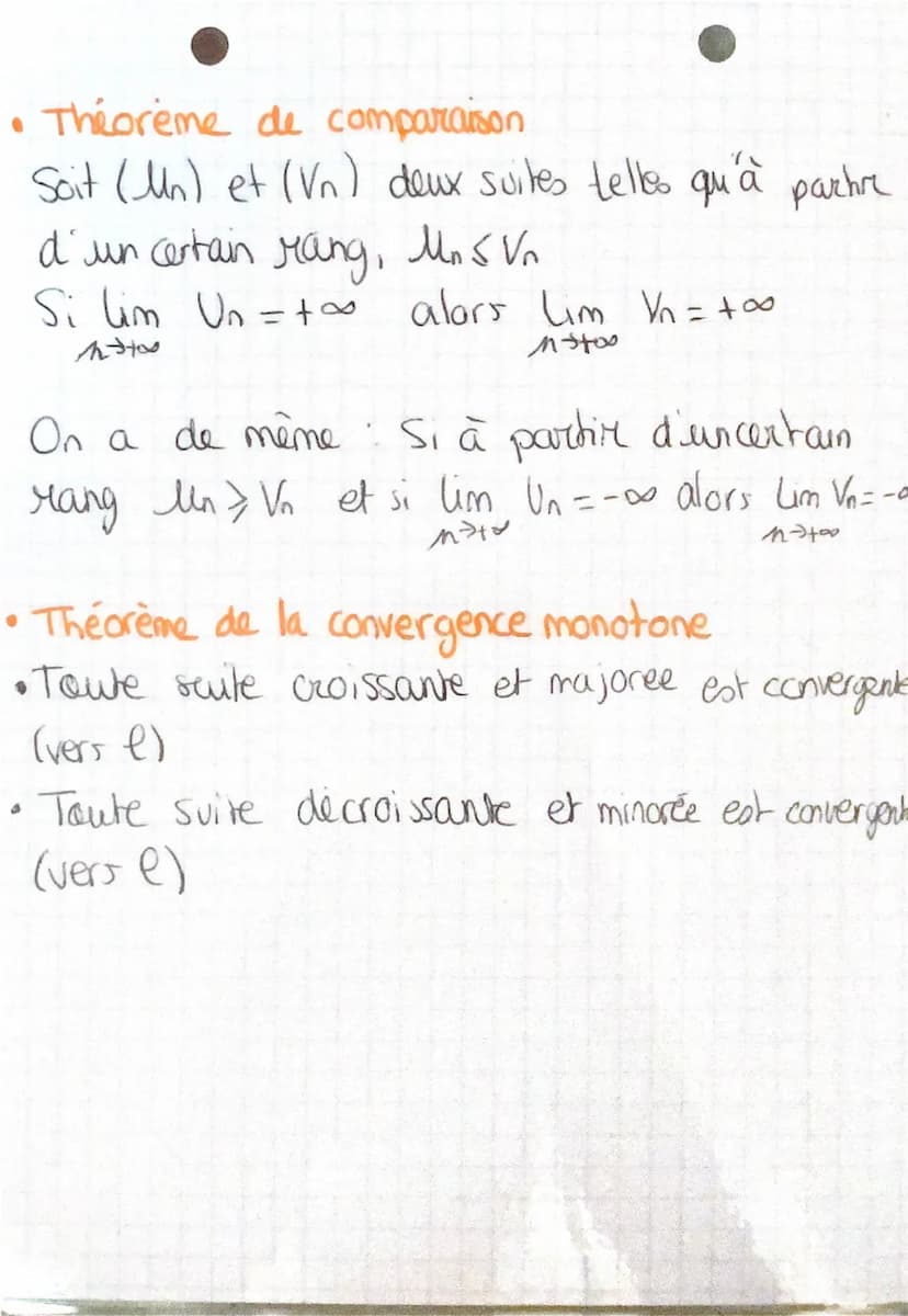 LiMiTES
de suites
Suites convergentes
Lim = 0
мэтов п
lim 1 =0
pour tout p>1:
um 1=0
мэт ме
•
N²
Lim
17700
44
= 0
Doce que la suite (Mn) con