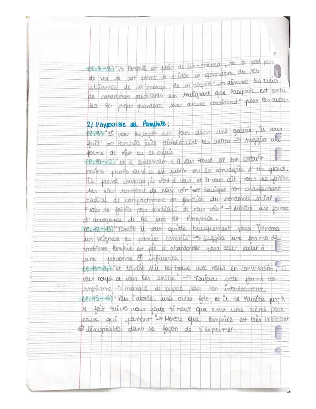 181
ANALYSE LINEAIRE:
Publice pour la première fas em 1688, Les Caractères est uime oluvre
atypique, refterant dans des portraits feroces et