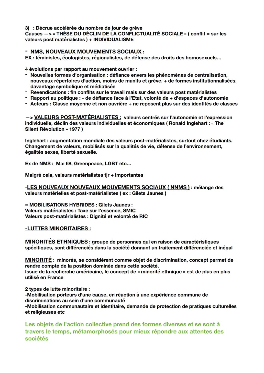 SES
EXPLIQUER L'ENGAGEMENT POLITIQUE DANS LES
SOCIÉTÉS DÉMOCRATIQUES
1) L'ENGAGEMENT POLITIQUE PREND DES FORMES VARIÉS
VOTE : opération où c