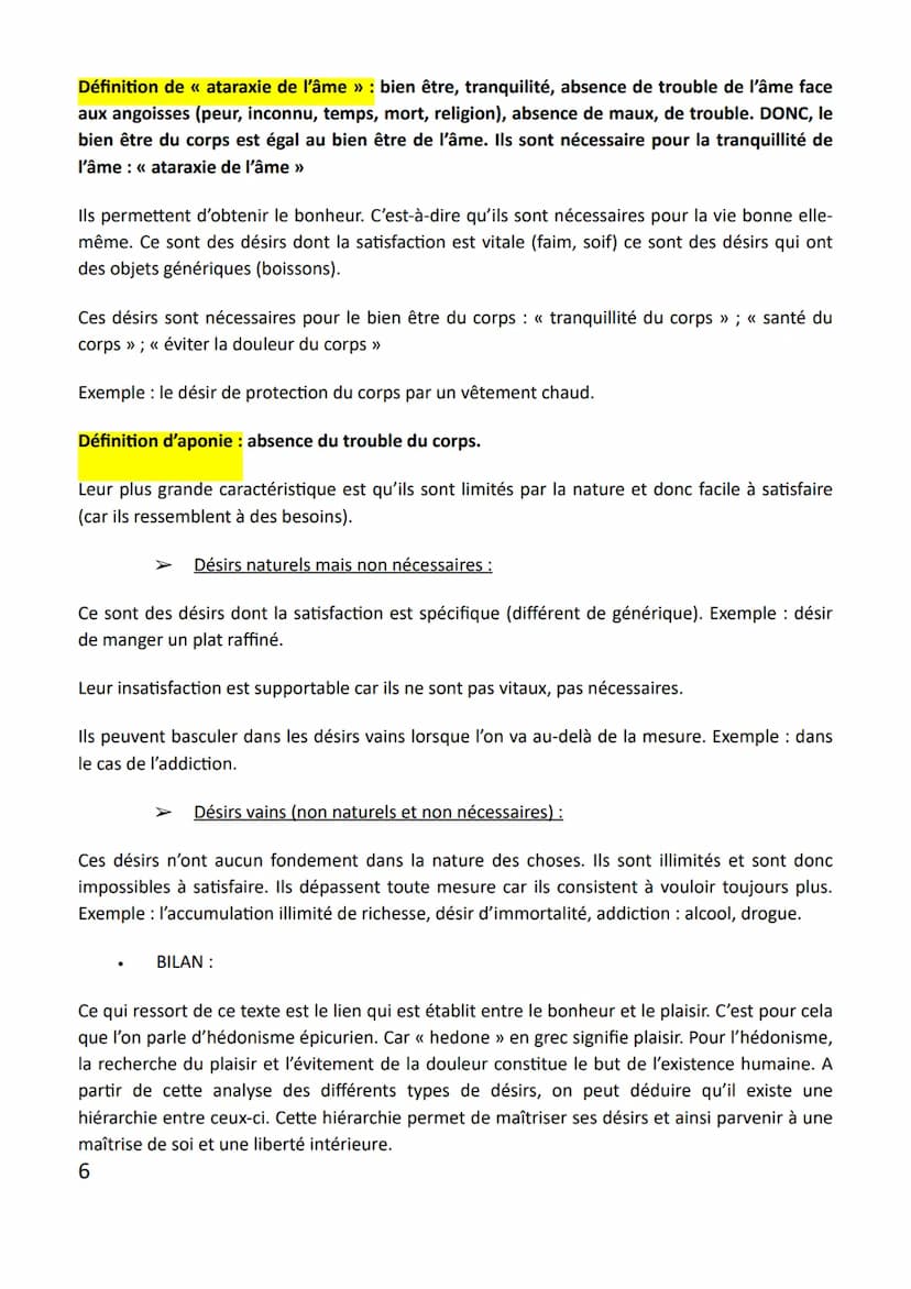 Leçon n°3 : le bonheur
Question général du cours : le bonheur est-il un idéal inaccessible ?
LE BONHEUR :
état de satisfaction stable et dur