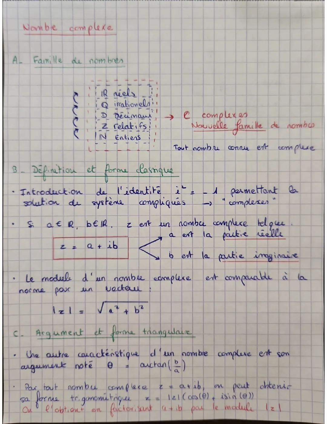 Les nombres complexes expliqués simplement