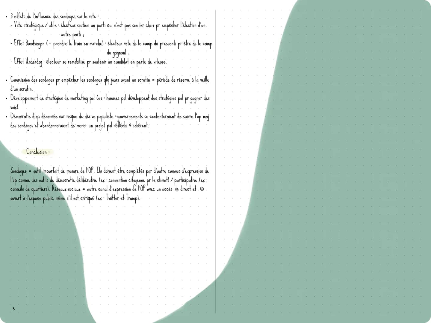 DOSSIER 1 COMMENT L'OPINION PUBLIQUE ÉMERGE-T-ELLE ?
I. La notion d'OP
XVIIIe s.
• OP
d'une élite éclairée (personnes les © instruites, done