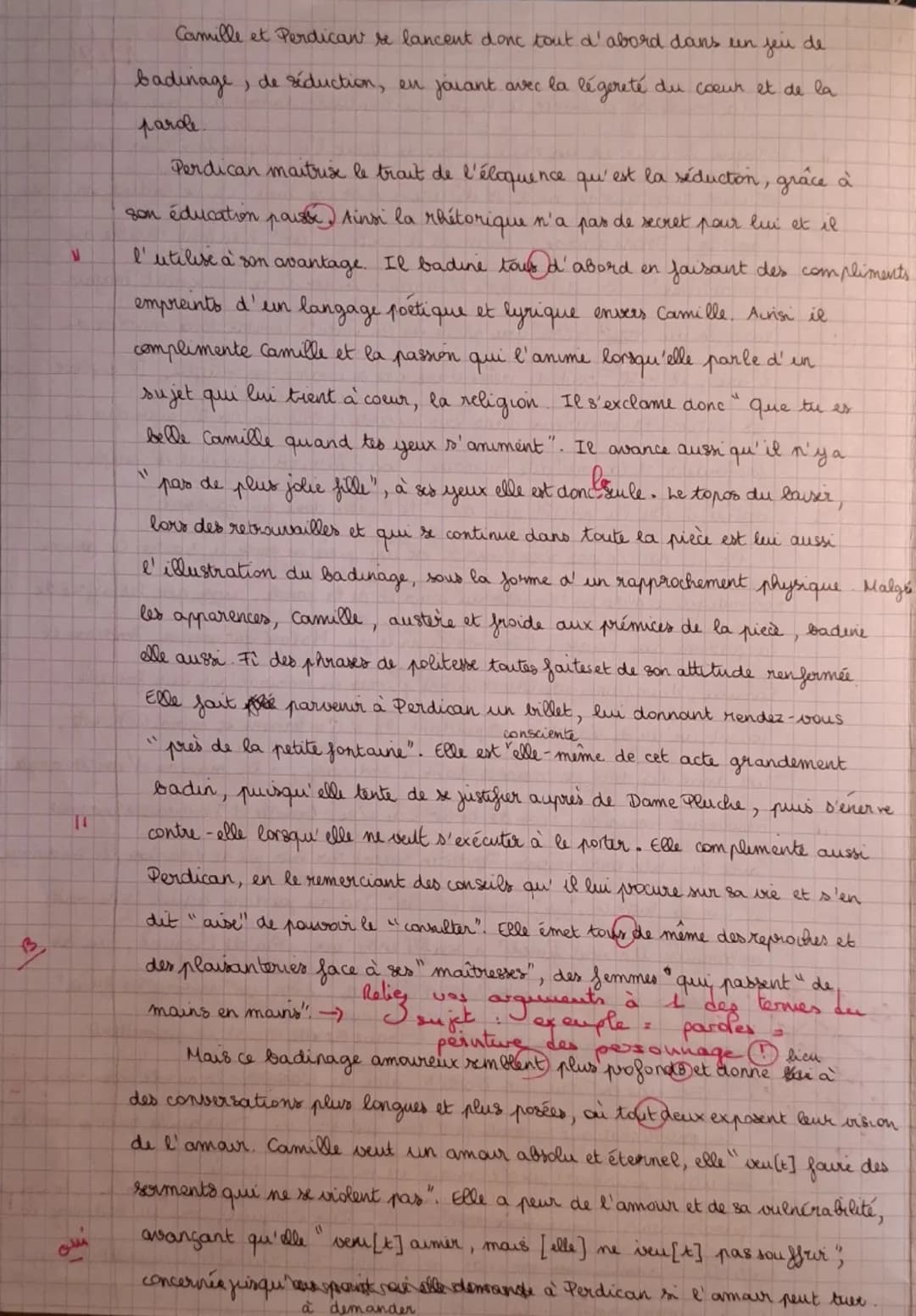 # Bac Blanc de français : le théâtre

11
La parole est puissante et le jeu qui l'entoure dangereux, que plus est lorsque le cœur est un enje